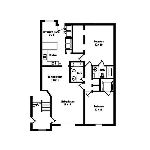 Floor plan D