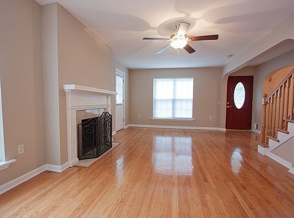 Living Room with Fireplace