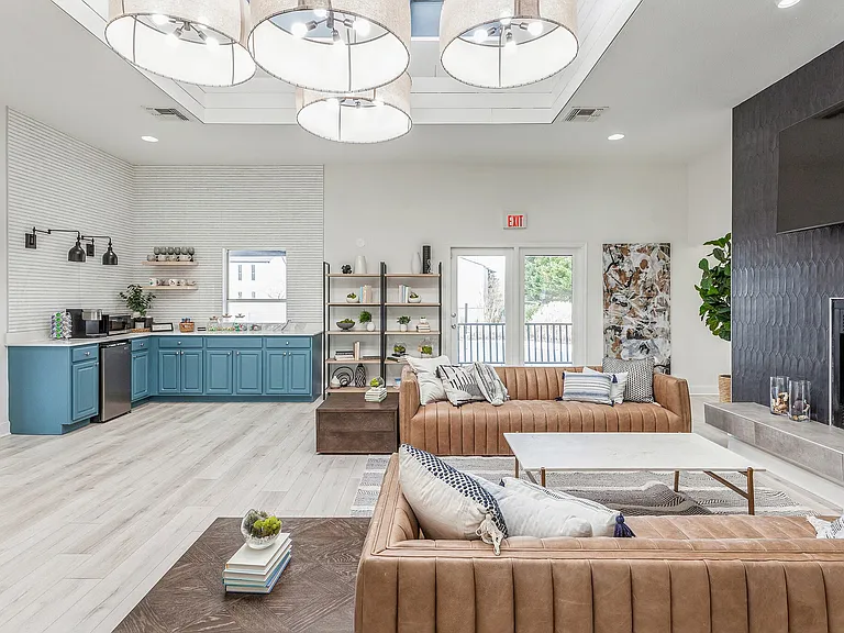 Step into the modern elegance of Eagle Rock Apartments at Abingdon. This inviting lounge features chic furniture and abundant natural light, perfect for relaxation or social gatherings. Your ideal living space awaitsschedule a tour today!