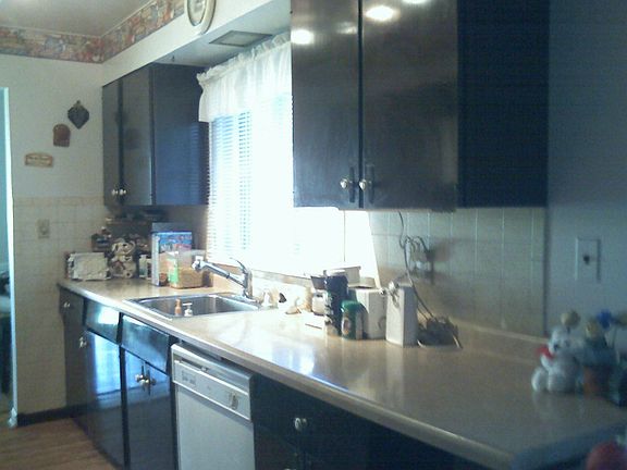 East wall in Kitchen