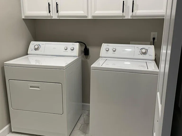 Laundry Room with Tile Floor
