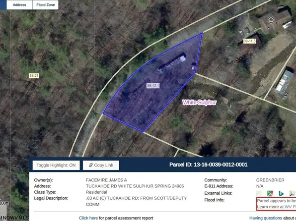 7357 Tuckahoe Rd, White Sulphur Springs, WV 24986
