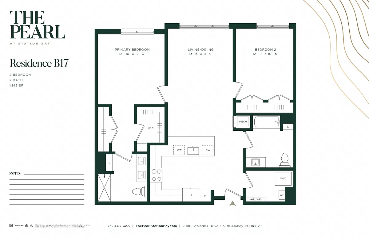 Floor plan B17