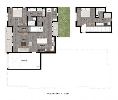 Floor plan B2