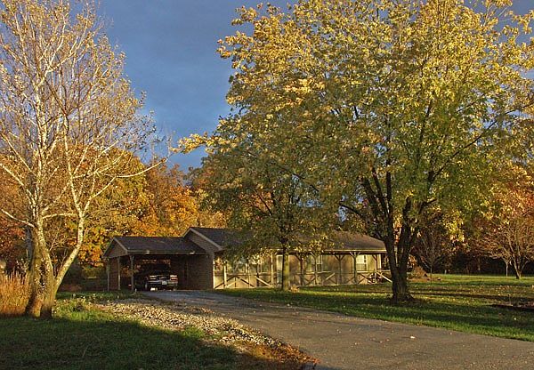 A quiet home in the country, in a convenient location.