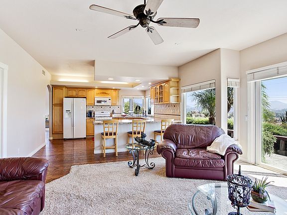 Family room off kitchen