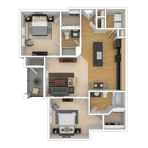 Floor plan The Cooper
