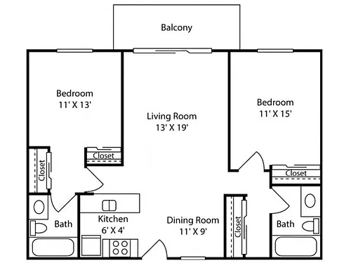 Floor plan The Starboard WD