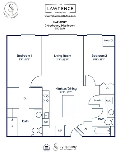 Floor plan Harmony