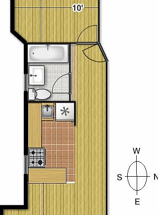2nd image of 124 2nd Ave APT 3D