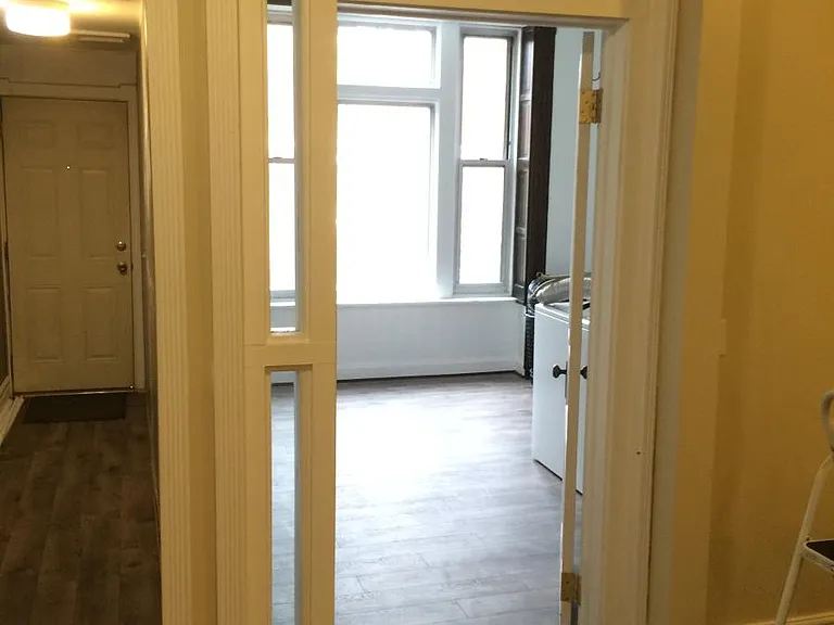Bedroom and entryway