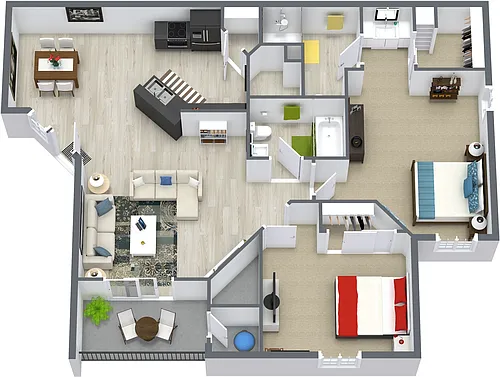 Floor plan Chalet