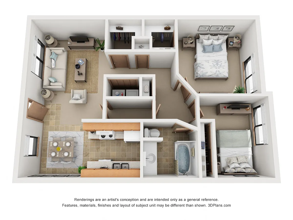 Floor plan Zumbro
