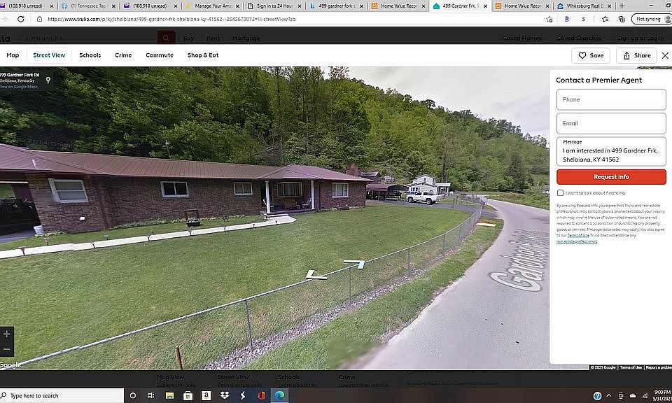 Street View - Front yard
