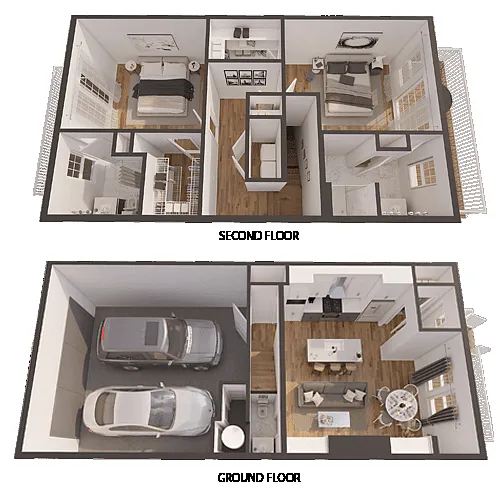 Floor plan B1