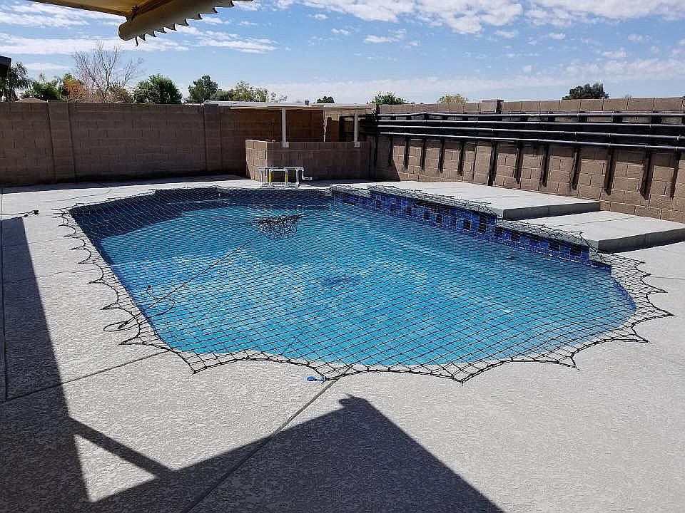 Pool remodeled 