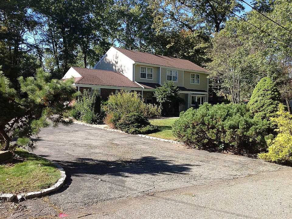 From view with garage