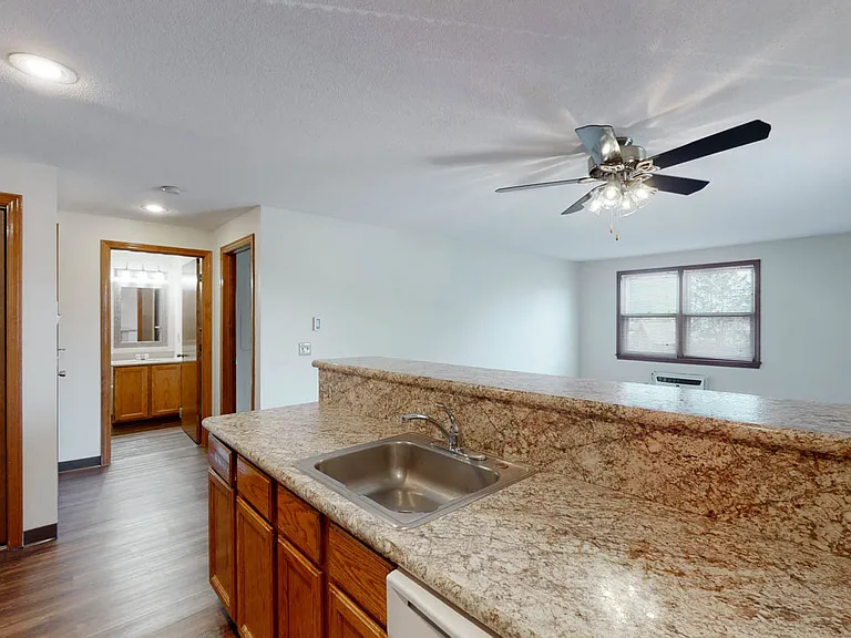 New Granite like counter tops! Bright! Spacious