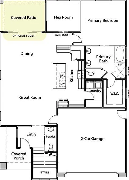 5 bed, 2.5 bath, 2398 sqft, $3,225 — Photo 2