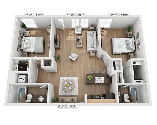 Floor plan Somerset II