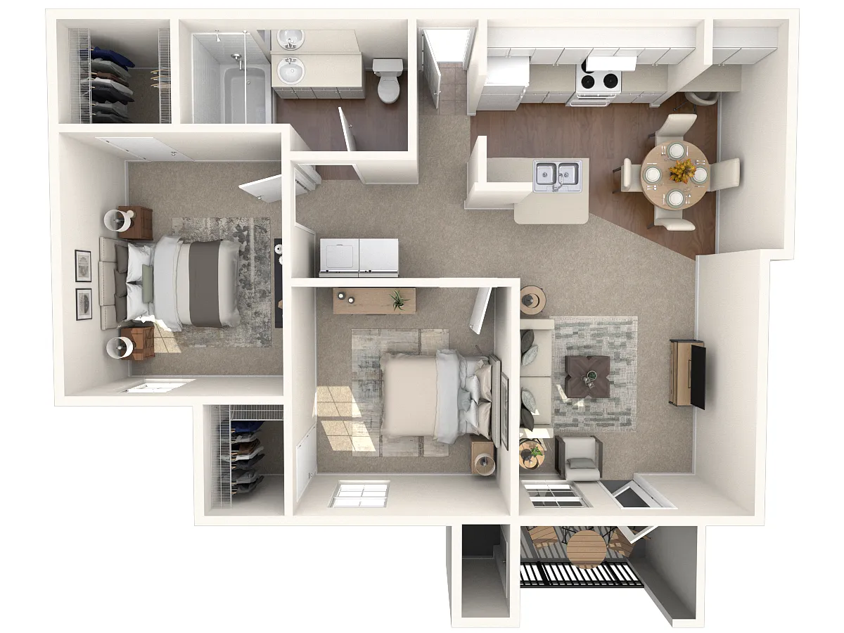 Floor plan The Mueller Classic
