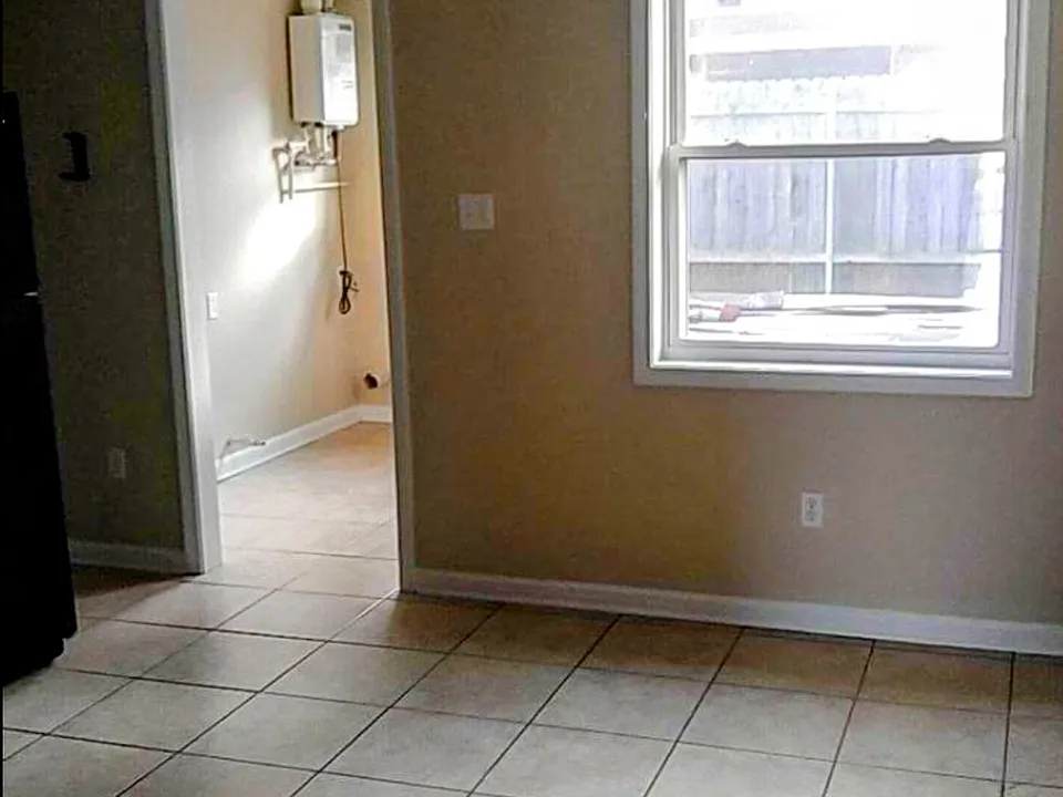 Kitchen into Laundry Room