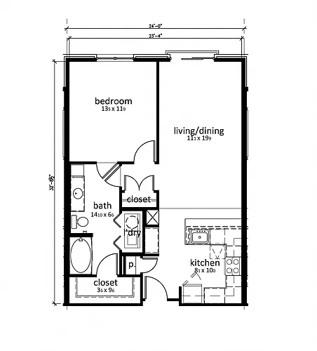 Floor plan Lisbon