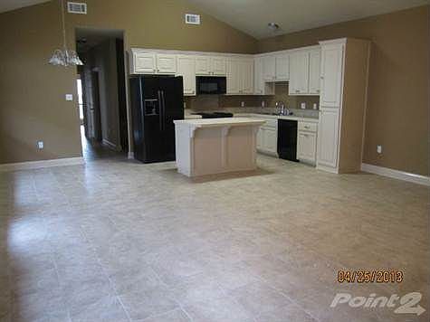 Grand entrance to the open floor plan