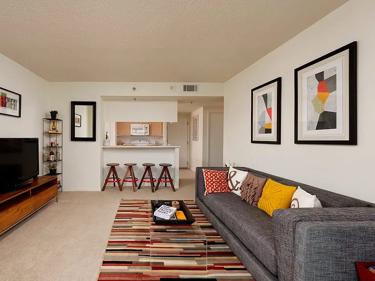 Classic Package I kitchen, living, and dining areas