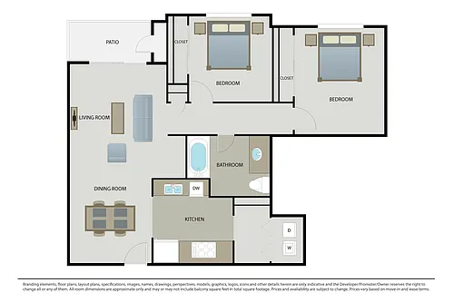Floor plan Bella Vita