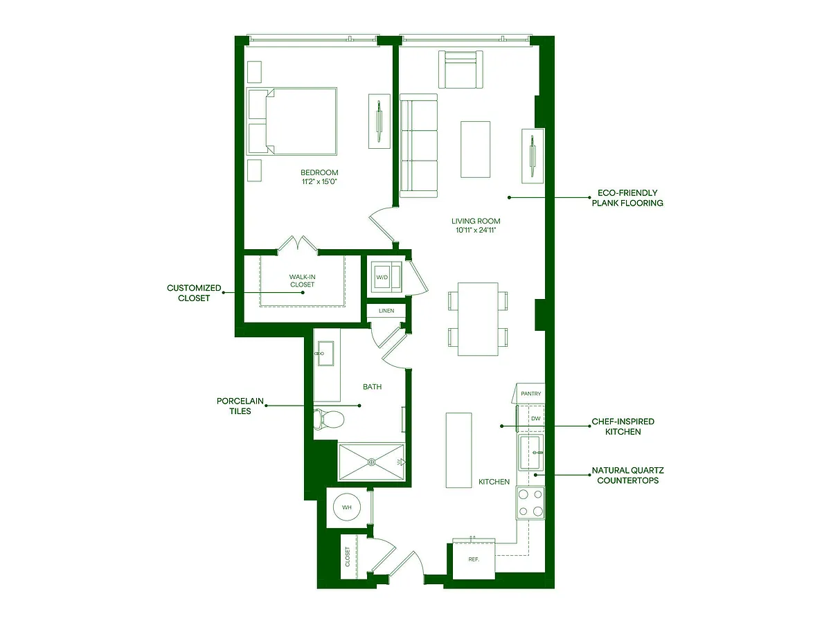 Floor plan A15