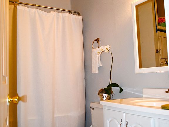 Bathroom with claw-foot tub