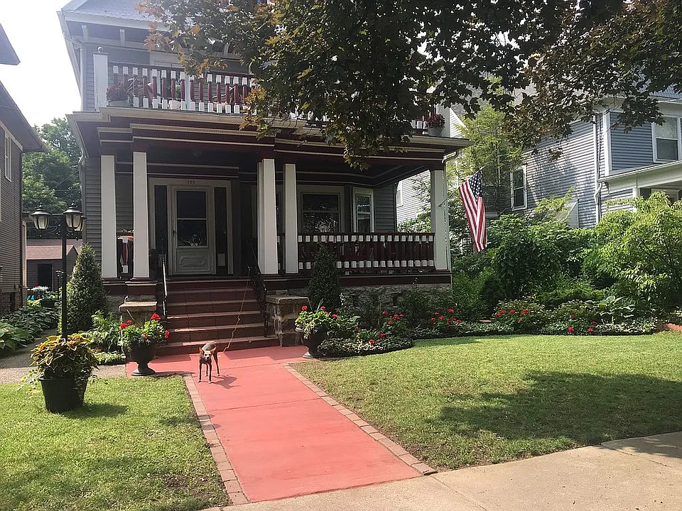 front/upper lower porches