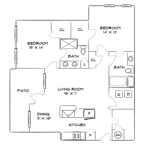 Floor plan Design 2C