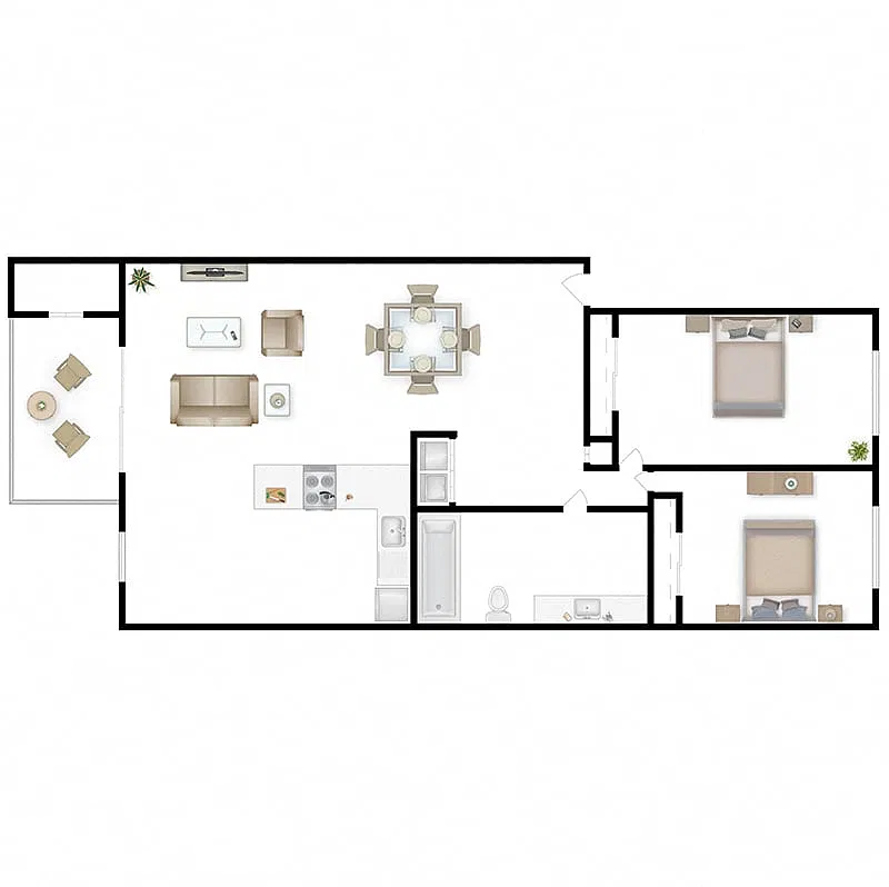 Floor plan 2X1