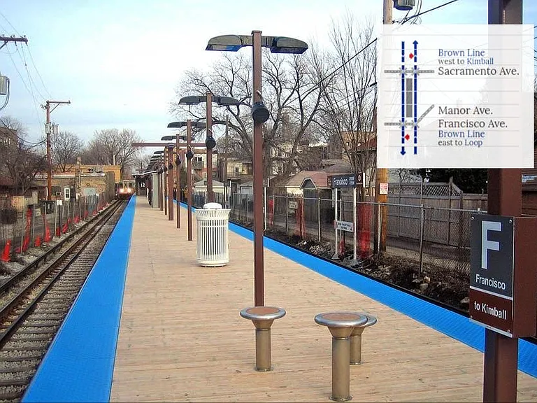 Brown Line Stop