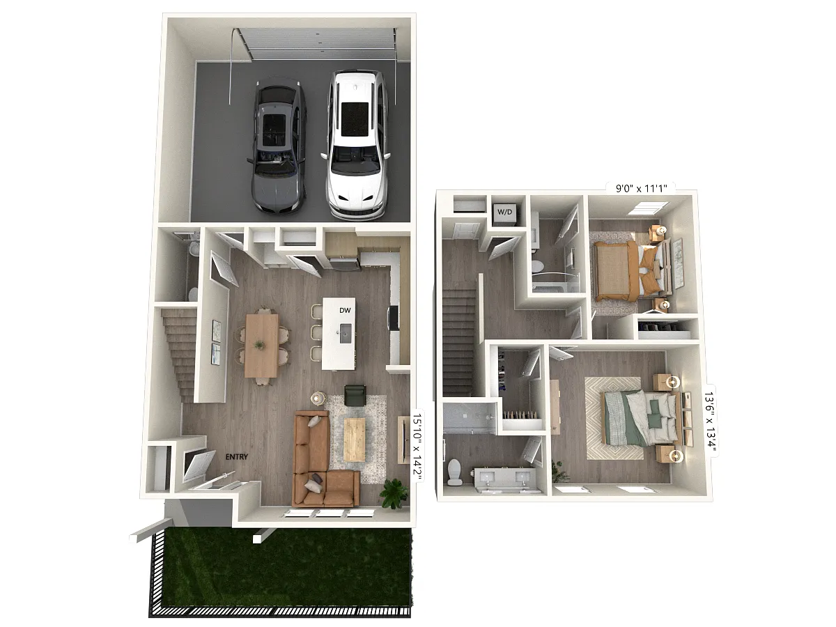 Floor plan B2T