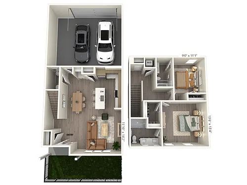 Floor plan B2T