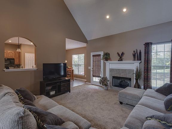 Living Room with Fireplace