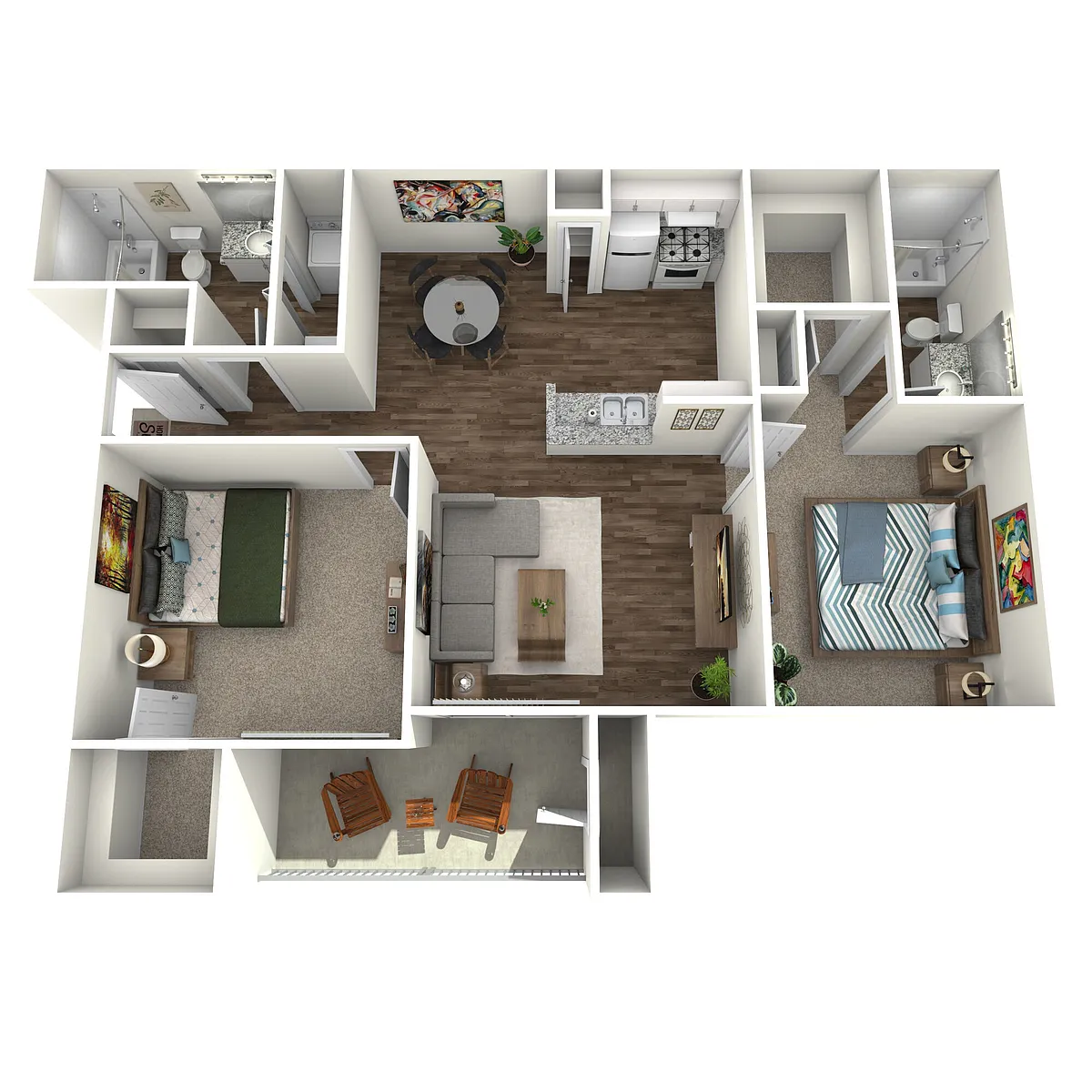 Floor plan B4