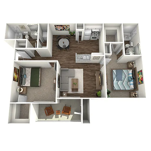 Floor plan B4