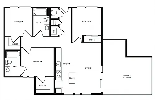 Floor plan C3