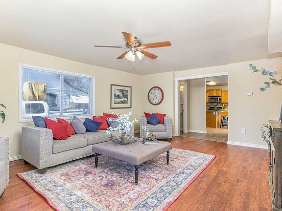 Huge living room w/ luxury vinyl plank flooring