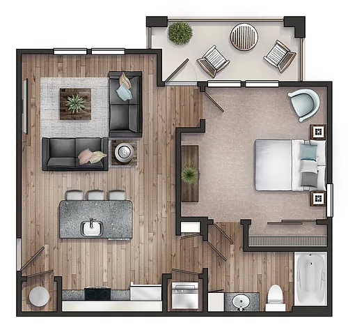 Floor plan Aurora