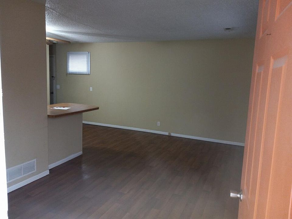 Walking in front door...living room