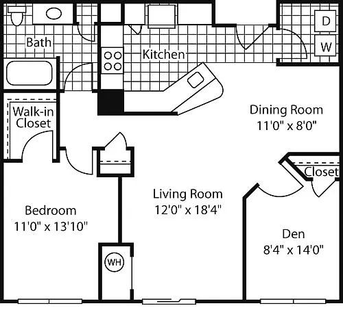 Floor plan Lichtenstein