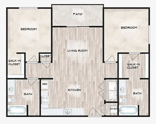 Floor plan B3