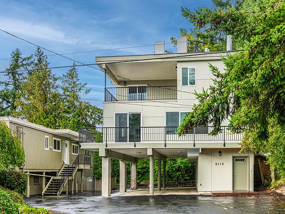 Front view of the residence.