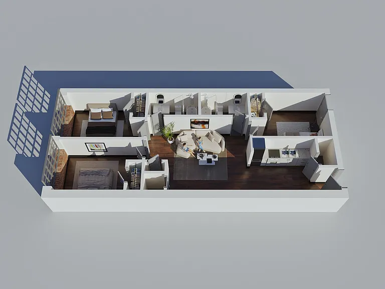 Standard 3 Bedroom, 2 Bathroom Standard 3 Bedroom, 2 Bathroom