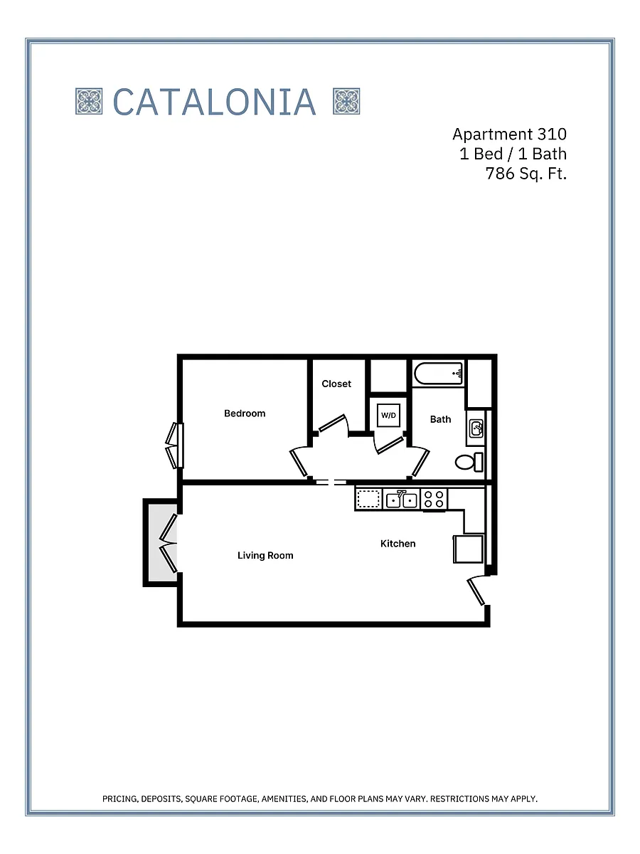 Floor plan C1 - 310